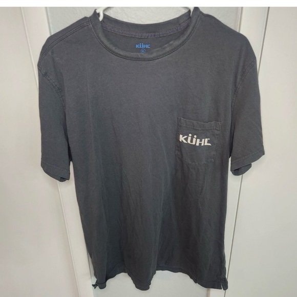 Two Kuhl t shirts for the price of one. Navy blue is XXL and the black is XL. - Picture 3 of 5